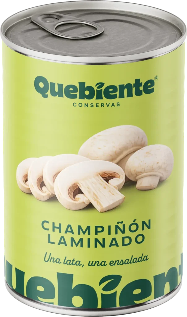 Champiñón laminado Quebiente