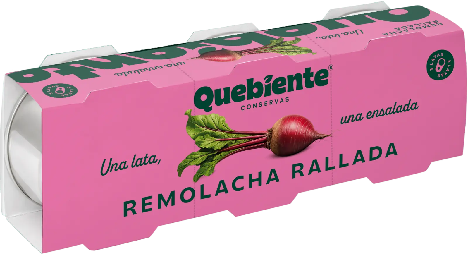 Remolacha rallada Quebiente