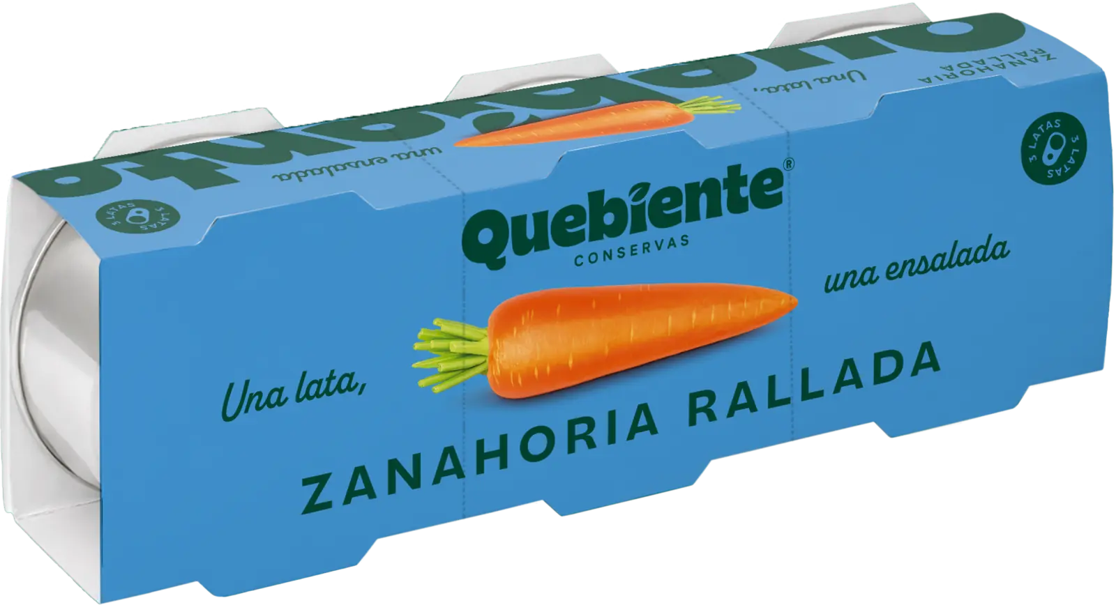 Zanahoria rallada Quebiente